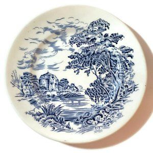 Wedgwood COUNTRYSIDE Bread & Butter Plate Blue